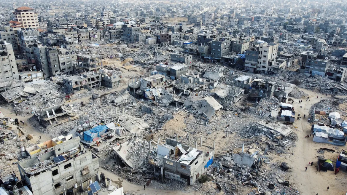 Image of destruction in Palestine 1